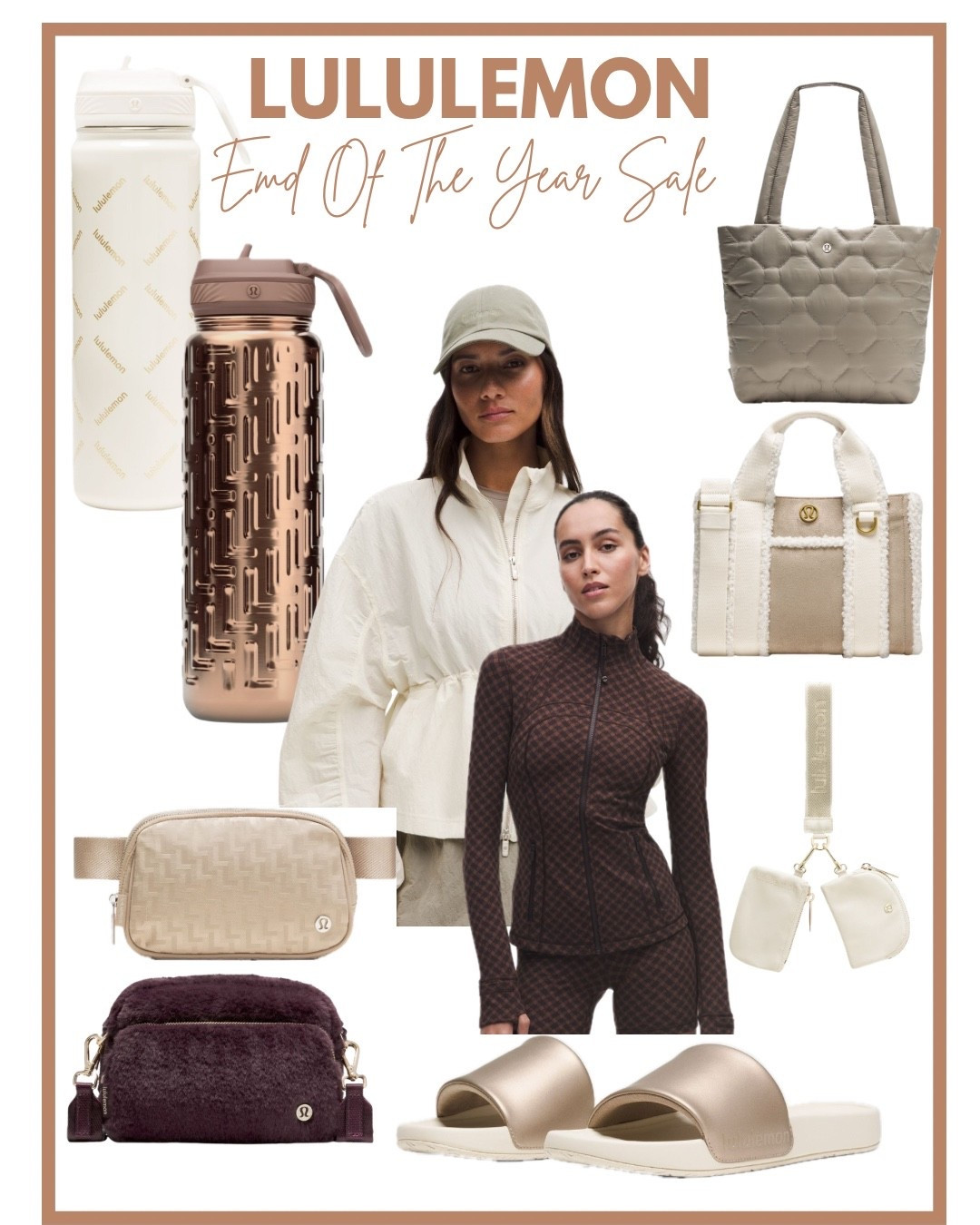 Lululemon end of year sale !
The neutrals are SO good.
Saved you my top picks.

lululemon, lululemon sale, neutral activewear, athleisure, cozy layers, gym to street, everyday bags, water bottle, slides, winter style

#LTKpetite #LTKcanada #LTKfitness