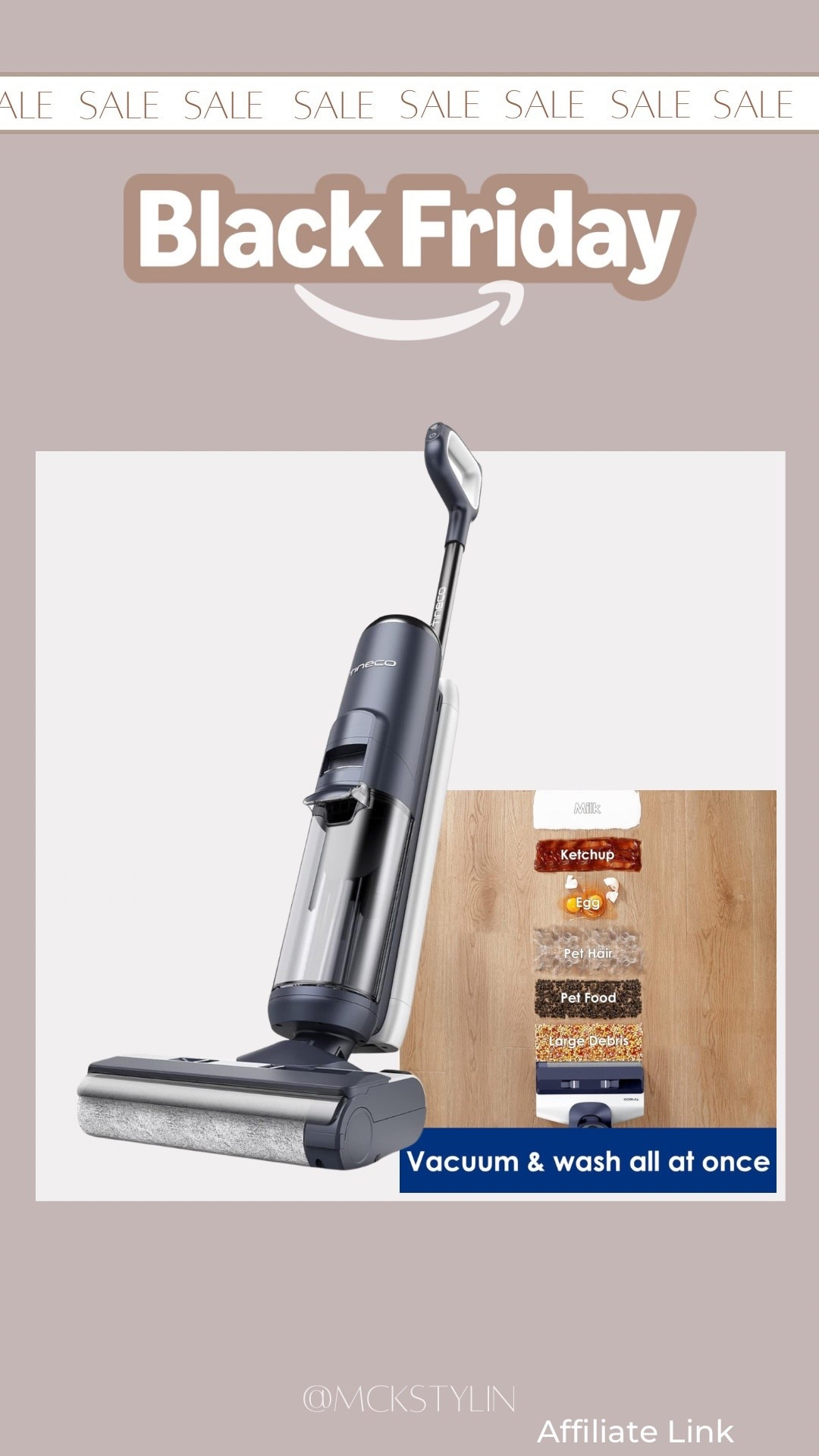 Tineco vacuum + mop in one! On SALE! + use code TINECOBFCM to save for a limited time! 

#LTKHome #LTKSaleAlert #LTKCyberWeek