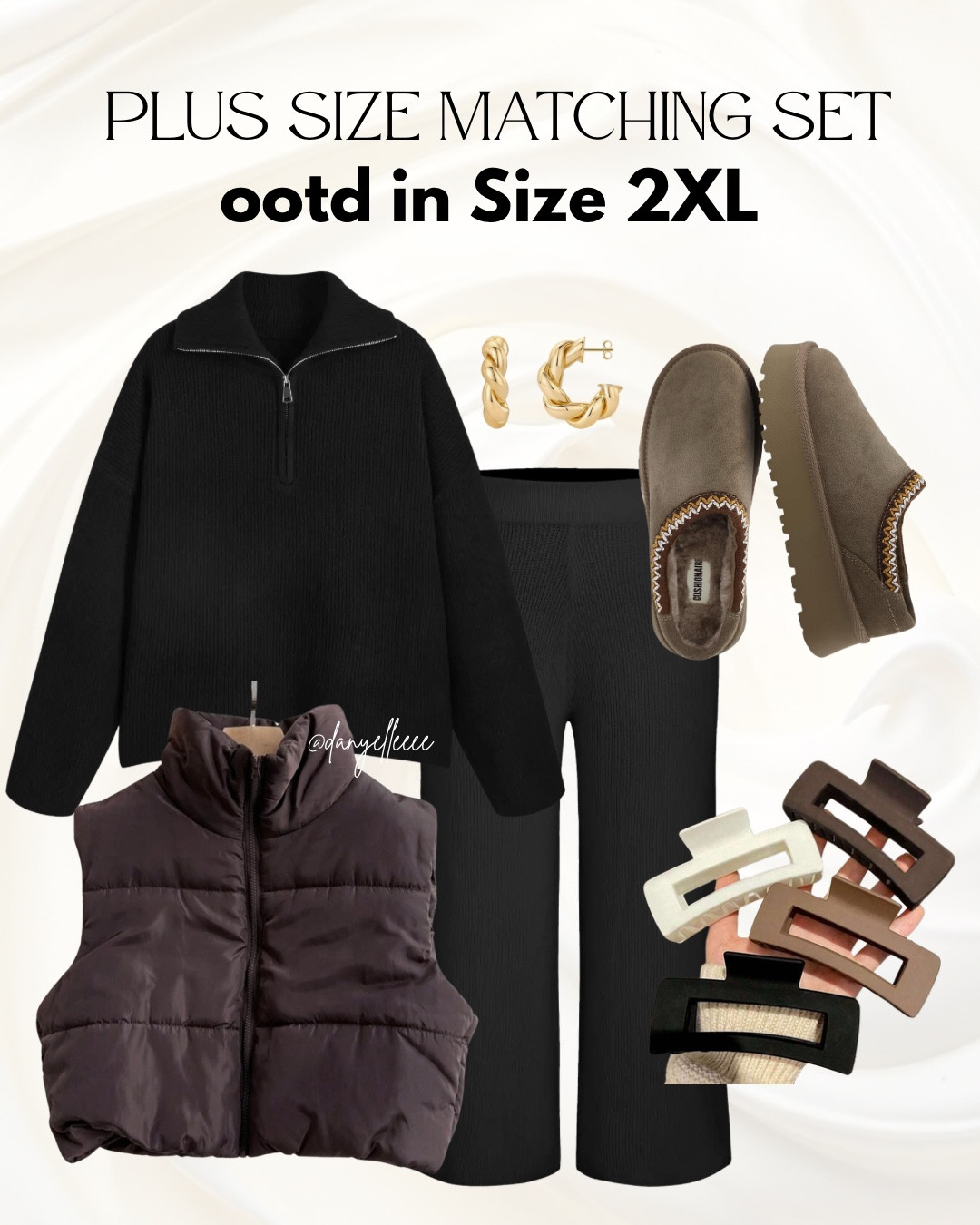 plus size matching lounge set + puffer vest in size 2XL 🪵🧸🍪

set - size 2x / size 20-22
vest - size 2x / size 16 

perfect for cozy holiday or winter days, travel outfit, airport outfit, plus size, midsize, curvy ootd


#LTKOver40 #LTKSaleAlert #LTKPlusSize

#LTKOver40 #LTKMidsize #LTKPlusSize