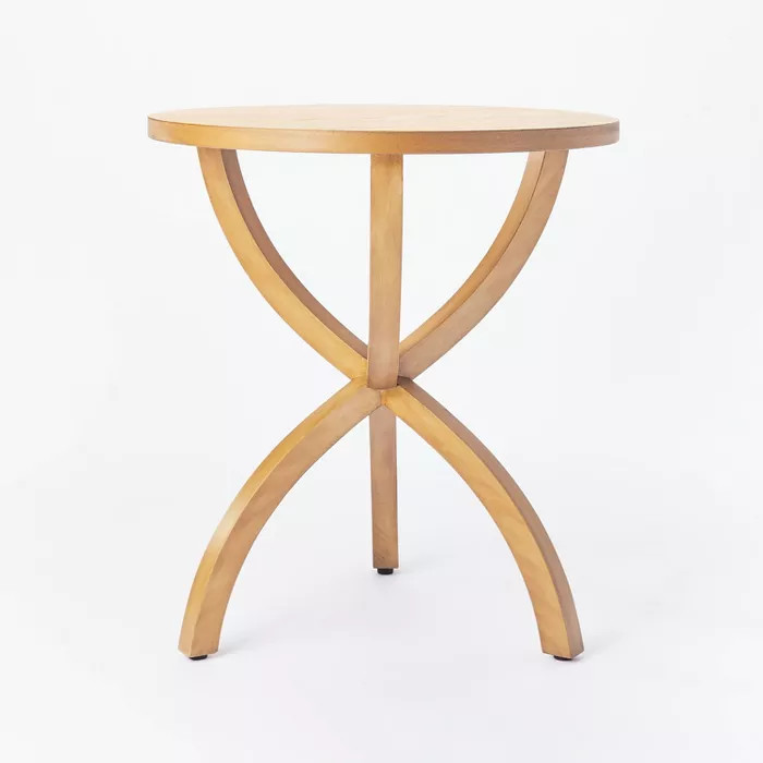 Mesa Verde Wood Curved Leg Accent Table - Threshold™ designed with Studio McGee | Target