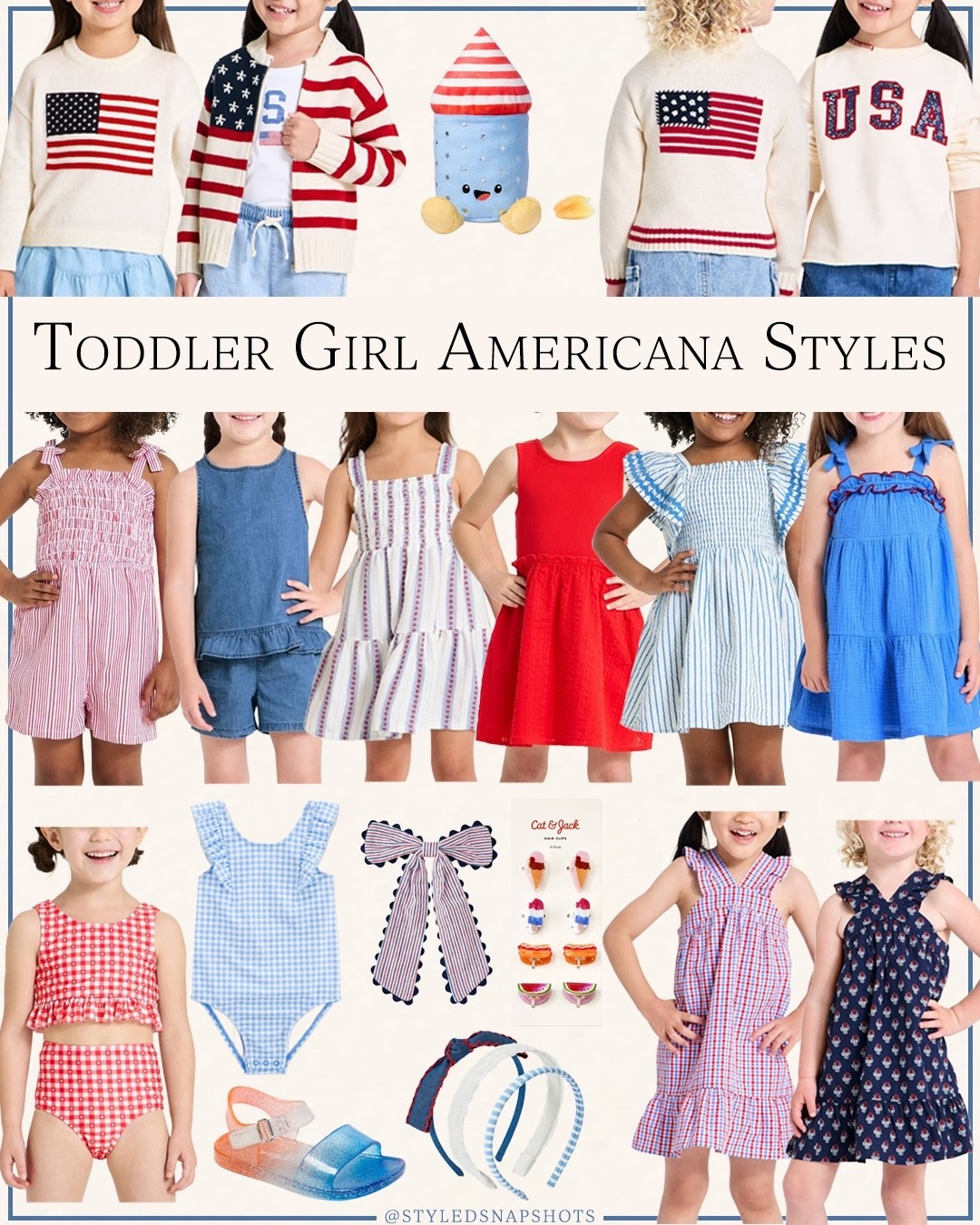 Toddler Americana styles at Target 🎯