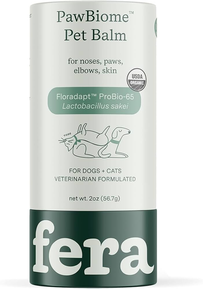 Fera Pets Paw Biome Pet Balm for Dogs & Cats – Vet Created Relief & Nourishment for Nose, Paws,... | Amazon (US)