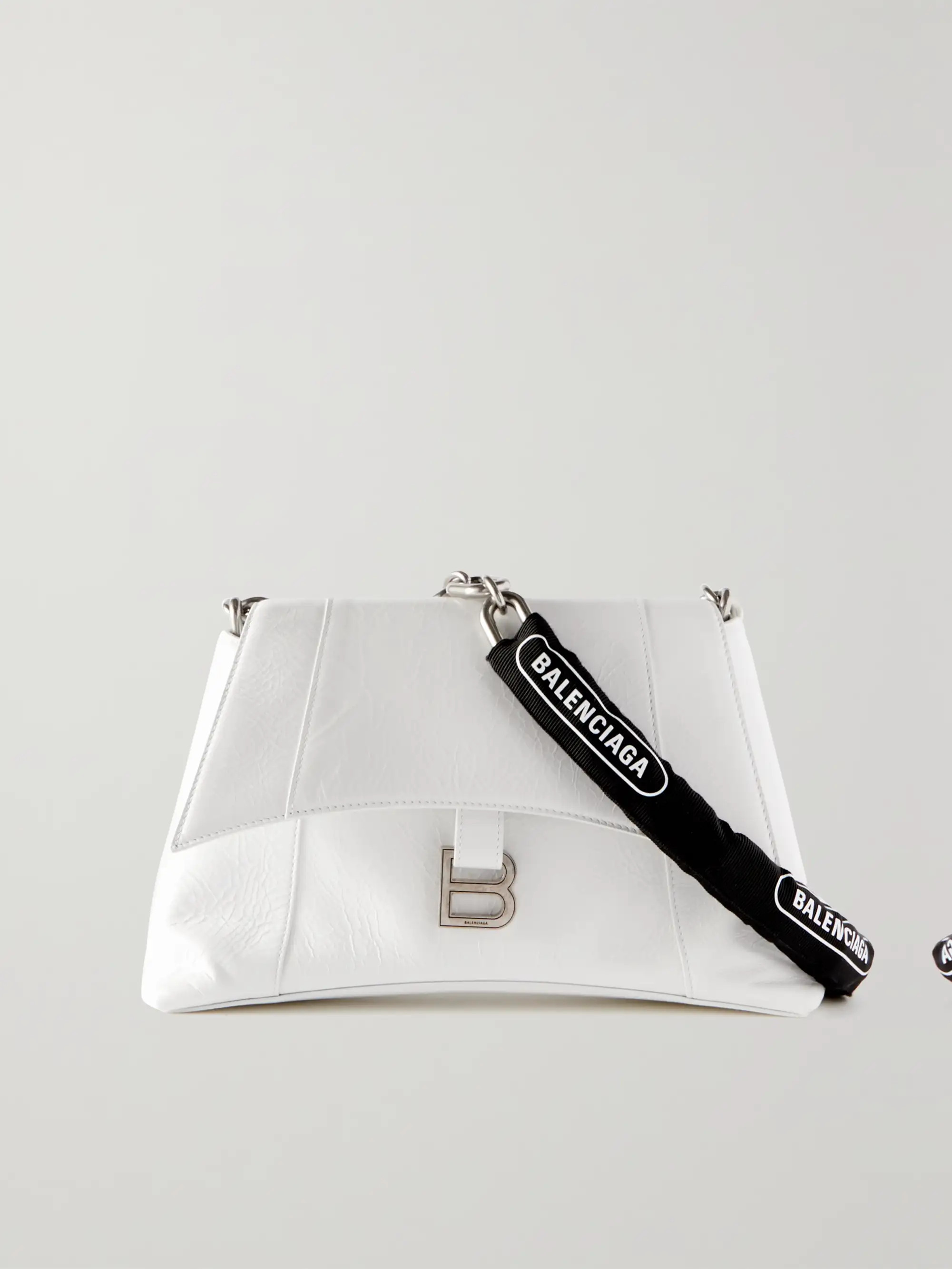 Downtown small grosgrain-trimmed leather shoulder bag | NET-A-PORTER APAC