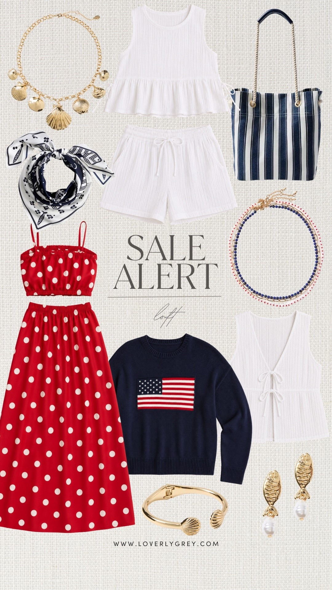 The cutest finds on sale just in time for Memorial Day 👏🏼

Loverly Grey, Loft, Memorial Day sale, sale alert, Memorial Day outfit ideas, Fourth of July outfit ideas

#LTKootd #LTKSeasonal #LTKSaleAlert