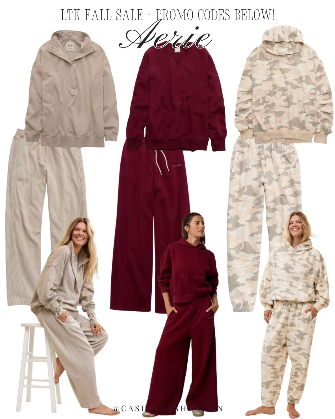 Loungewear from Seriebis the absolute best. On sale now! Promo codes are below so make sure you copy and paste at checkout. If you have travel plans on, this will make the best car ride or airport outfitt

LTK fall sale | sweat set | lounge wear | camo | comfy | 

#LTKTravel #LTKSaleAlert #LTKFallSale