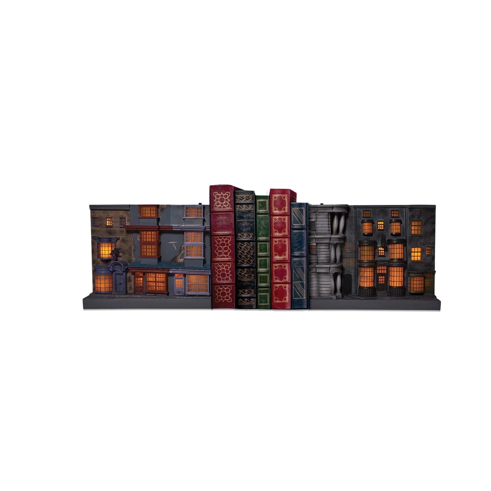 Enesco Wizarding World of Harry Potter Diagon Alley Light up Multicolor Traditional Bookend 7.3in... | Walmart (US)