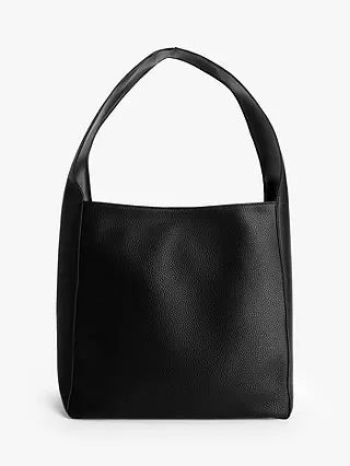 Kin Soft Hobo Bag, Black | John Lewis (UK)