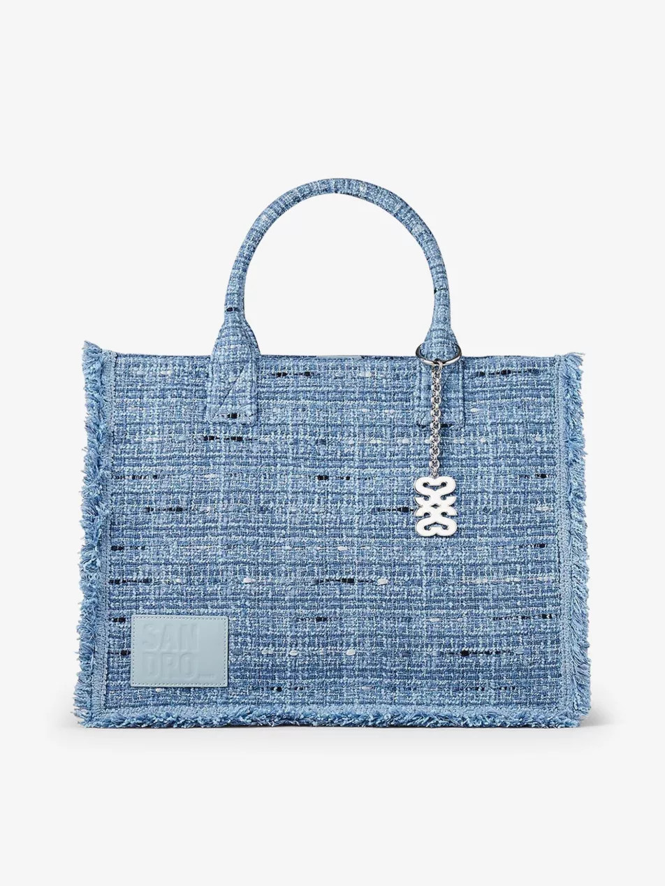 Kasbah large tweed tote bag | Selfridges