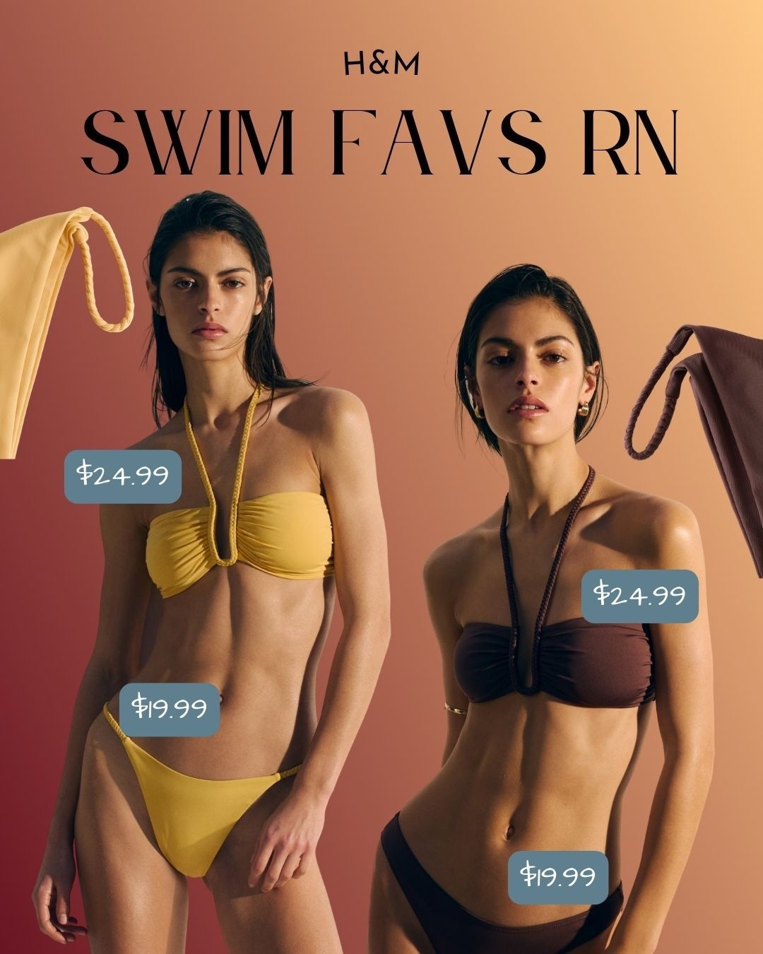 H&M swim favorites right now! 👙☀️ These always go fast! #HM #HMSWIM 

#LTKU #LTKSwim #LTKSpringSale