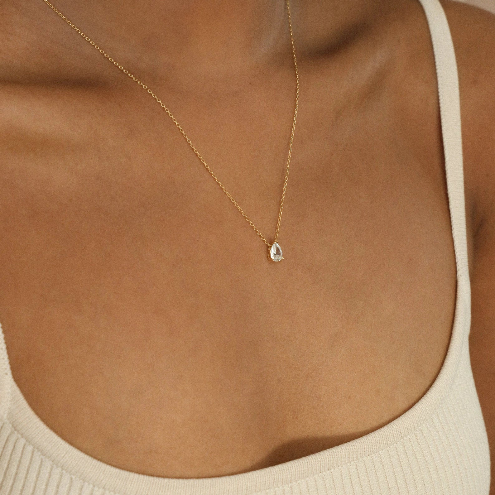 Rae Diamond Necklace | Caitlyn Minimalist