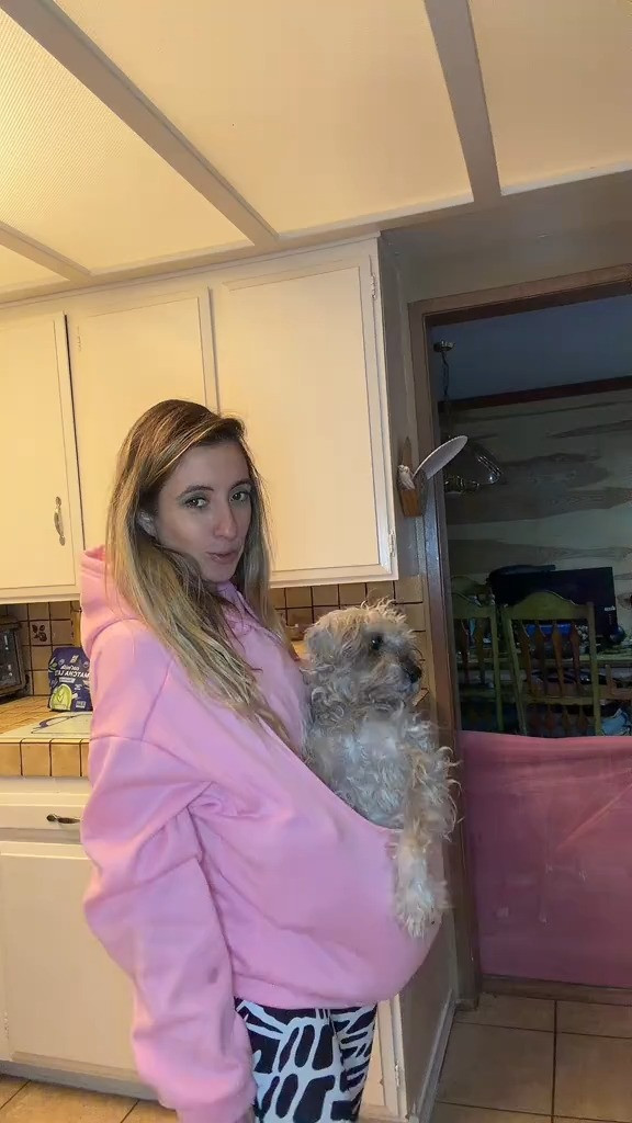 My favorite way to stay close – Pet Carrier Sweater (115 5’5 size small). Get it on LTK 

 #LTKSeasonal #LTKU #LTKHome