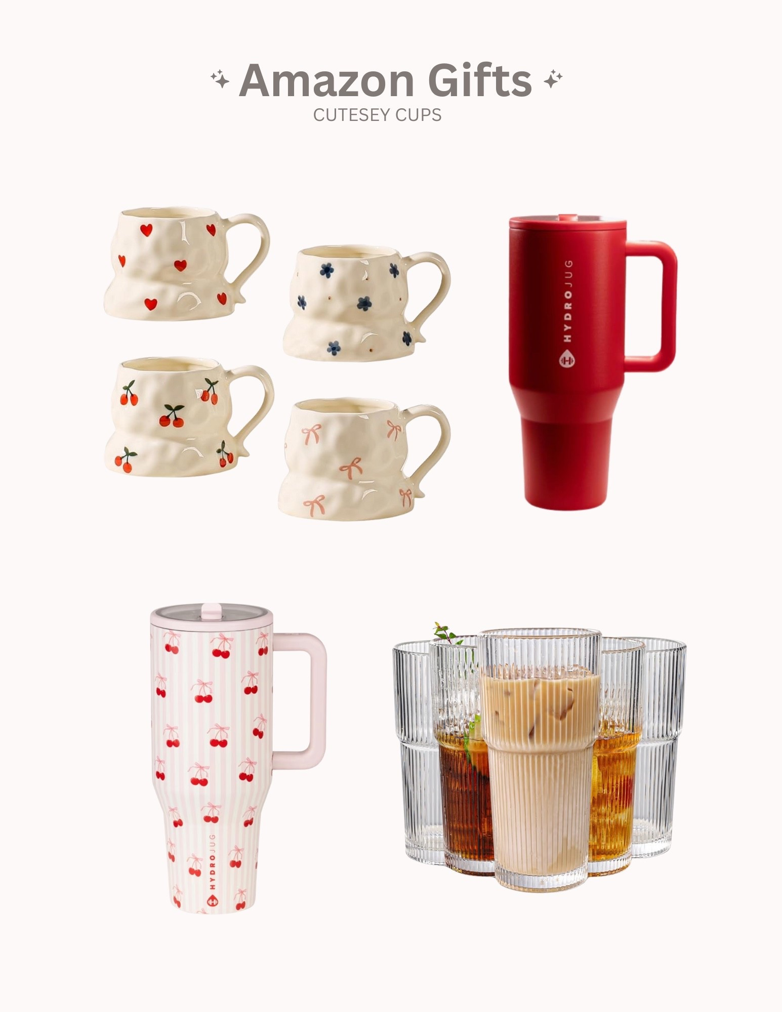 Love these cutesy cups as gifts!

#LTKGiftGuide #LTKHome #LTKHoliday
