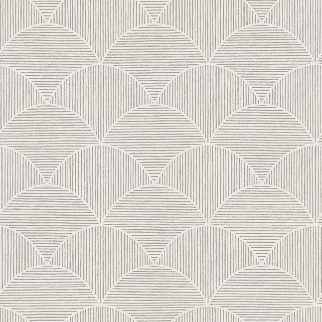 Scott Living 30.75-sq ft Neutral Vinyl Textured Geometric 3D Self-Adhesive Peel and Stick Wallpap... | Lowe's