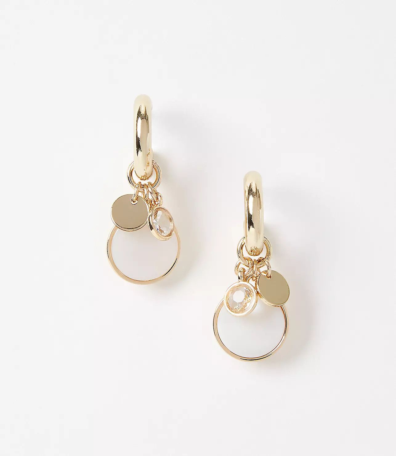 Mother Of Pearl Cluster Earrings | LOFT