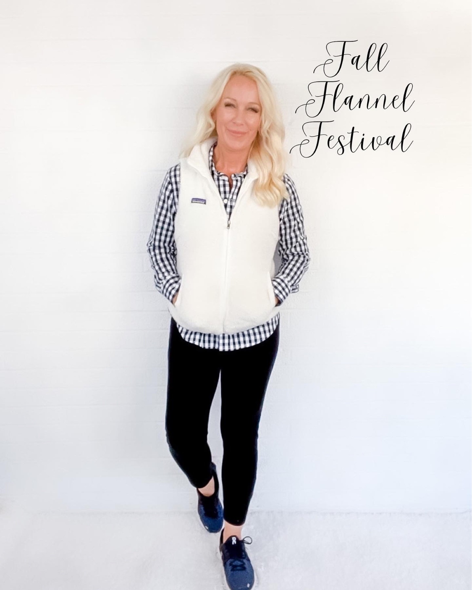 Weekend outfits for mid life women – fall flannel festival!

Over 40 / over 50 / over 60 / fuzzy vest / gingham

#LTKSeasonal #LTKstyletip #LTKsalealert
