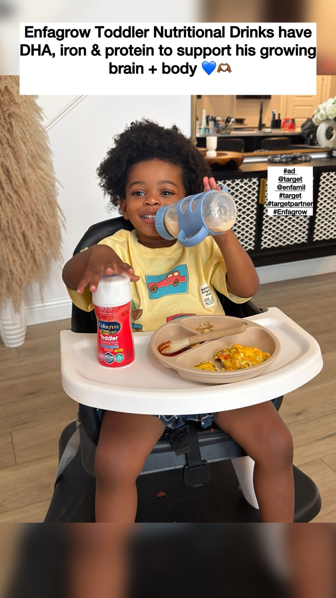 My toddler loves his Enfagrow! We can’t leave home without it 🥰🫶🏾💙🥤#ad #targetpartner

#LTKU #LTKKids