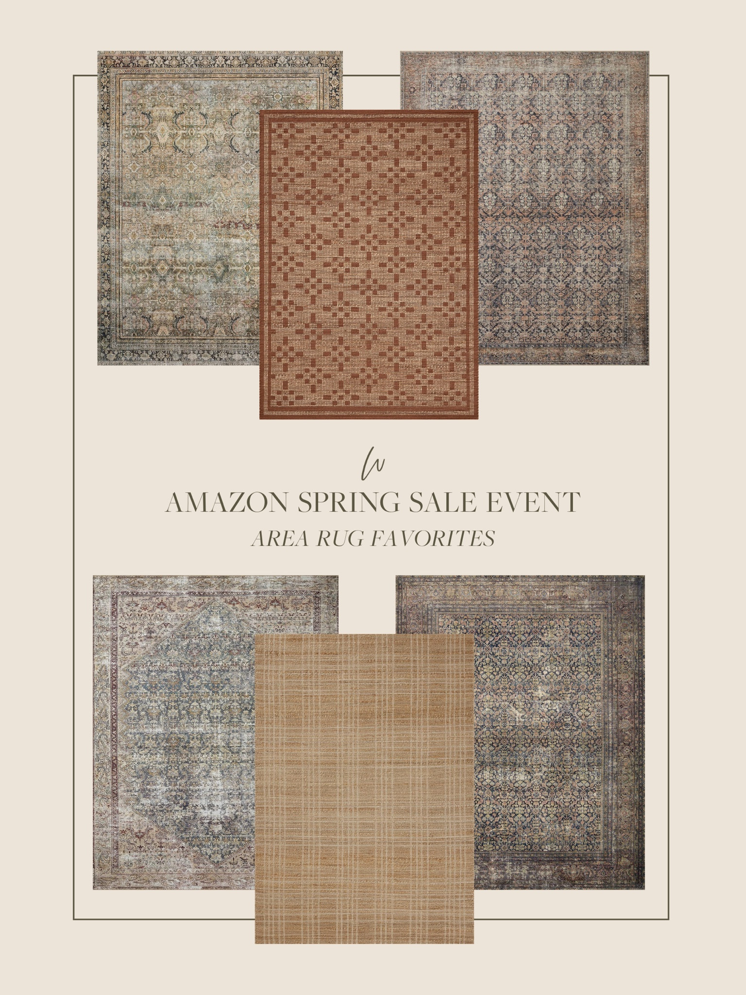 Are you looking to refresh your home with a new rug? All of these stunning textured and vintage inspired washed rugs are included in the Amazon Spring Sale, and majorly marked down! Savings of up to 70% depending on size!! 

#LTKsalealert #LTKhome