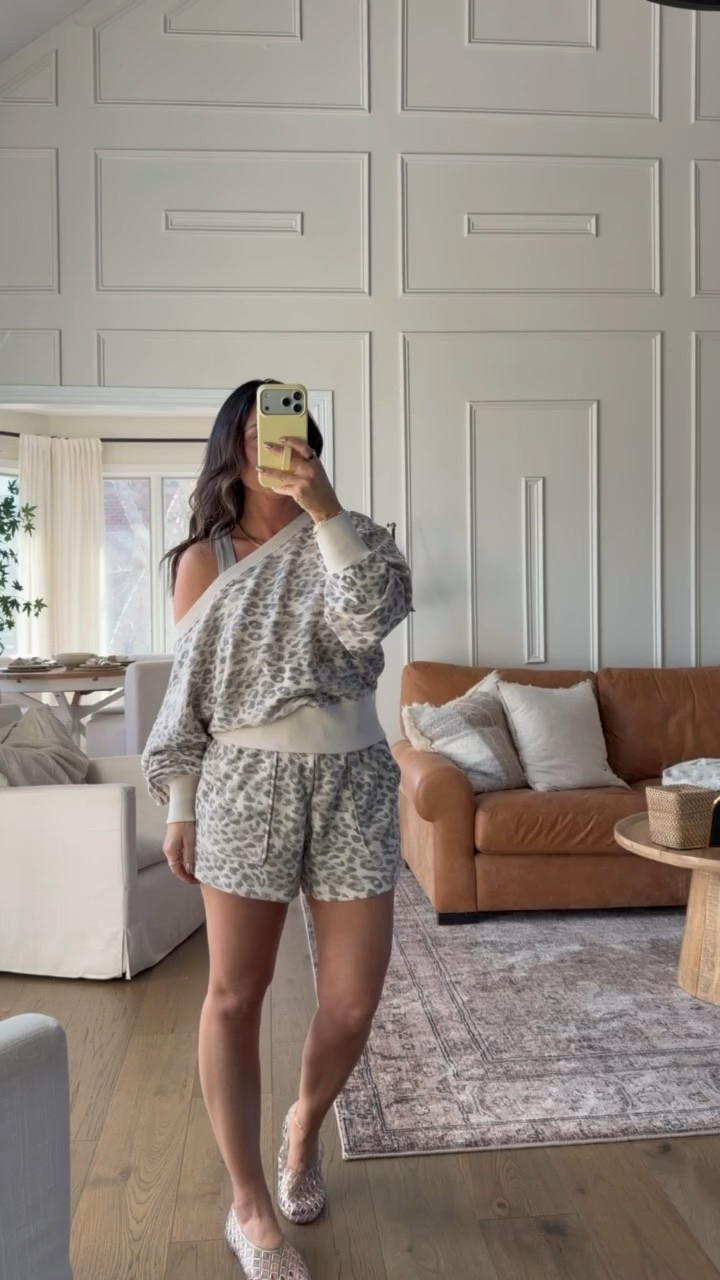 Matching leopard set 🐆
Wearing a small in the top and bottoms 

#LTKootd #LTKmomlife #LTKSeasonal