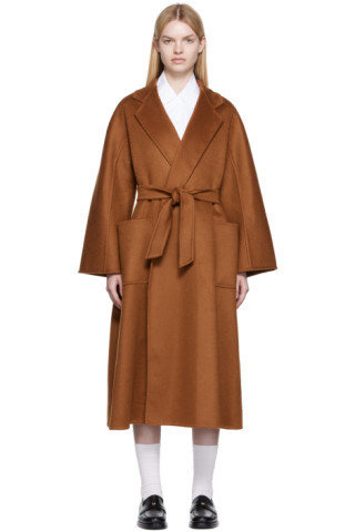 Max Mara - Brown Ludmill Icon Coat | SSENSE