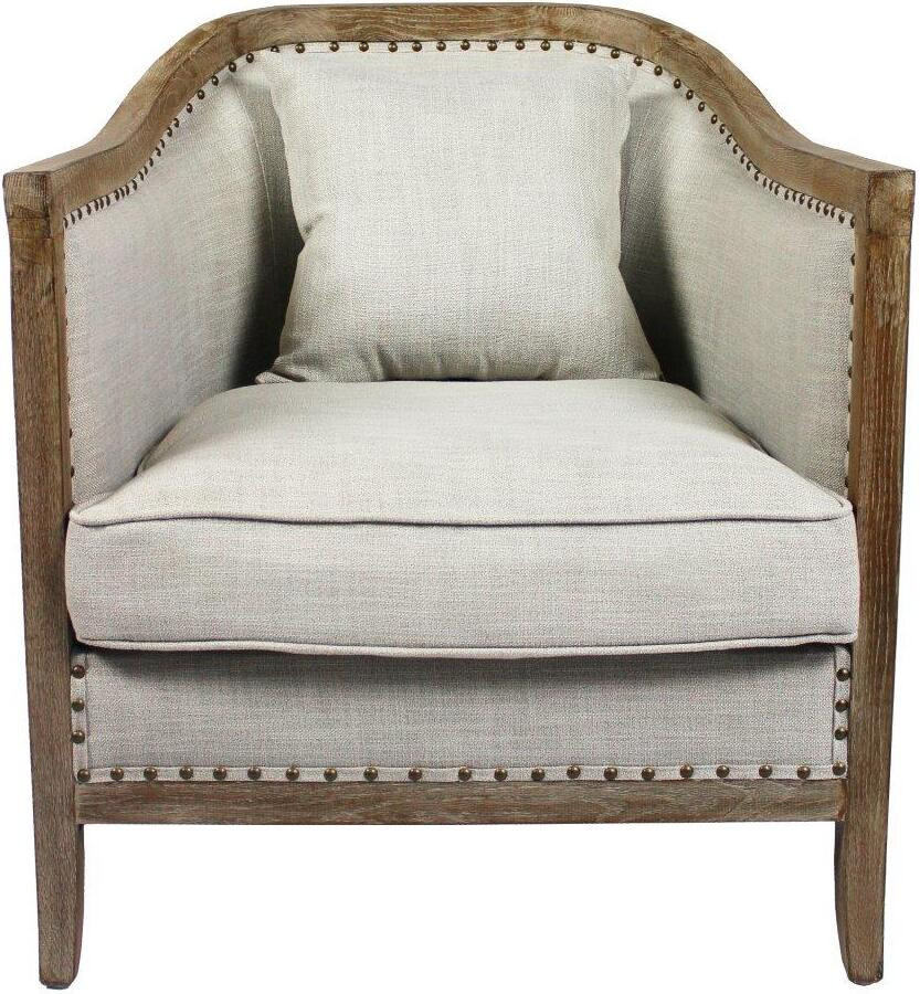 Stella Lounge Chair In Natural | 1stopbedrooms