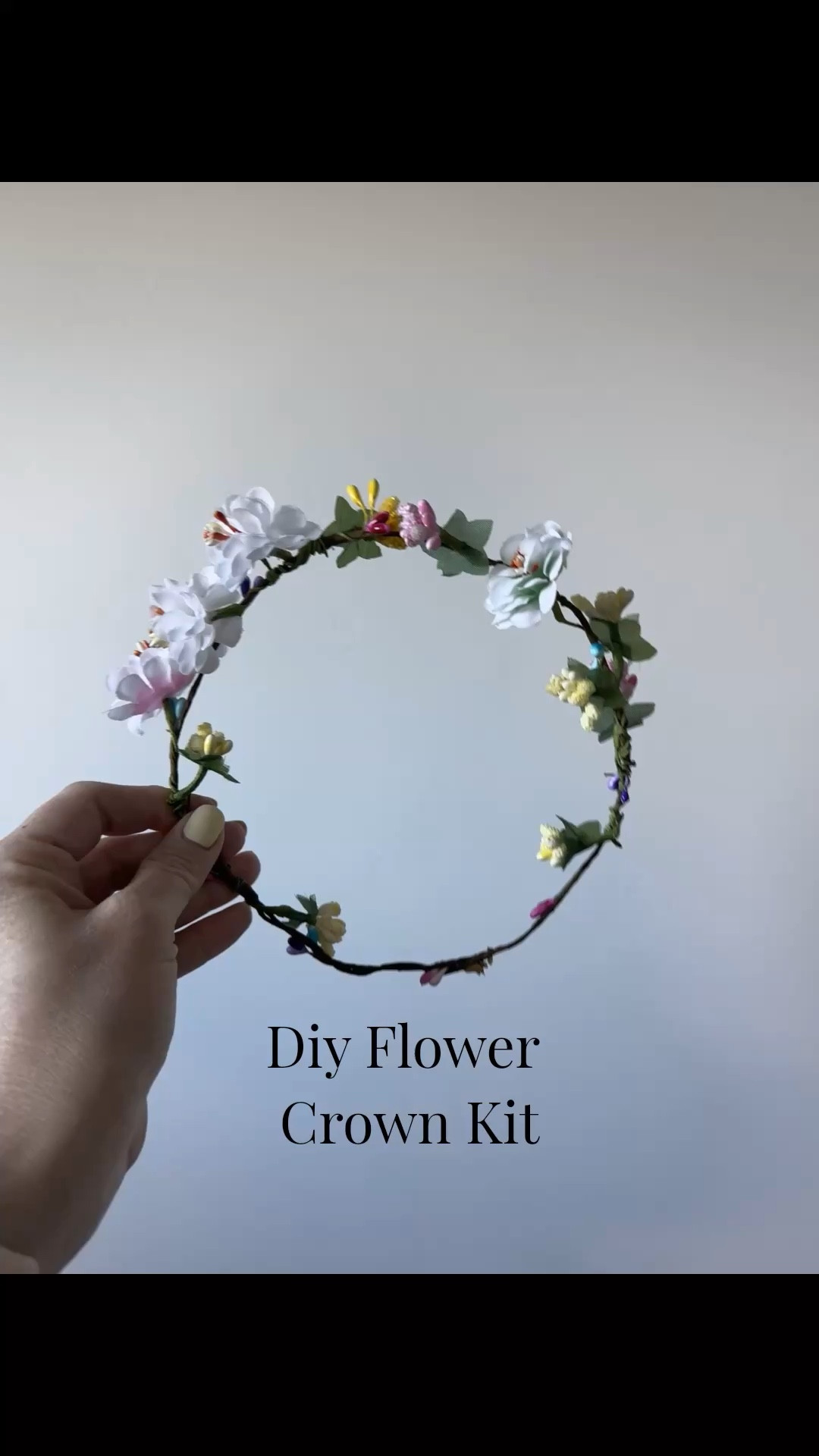 Flower crown craft kit, fairy party craft, little girls craft idea 

#LTKKids