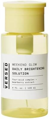 Versed Weekend Glow Daily Brightening AHA Liquid Exfoliant - Exfoliating Treatment with Vitamin C... | Amazon (US)