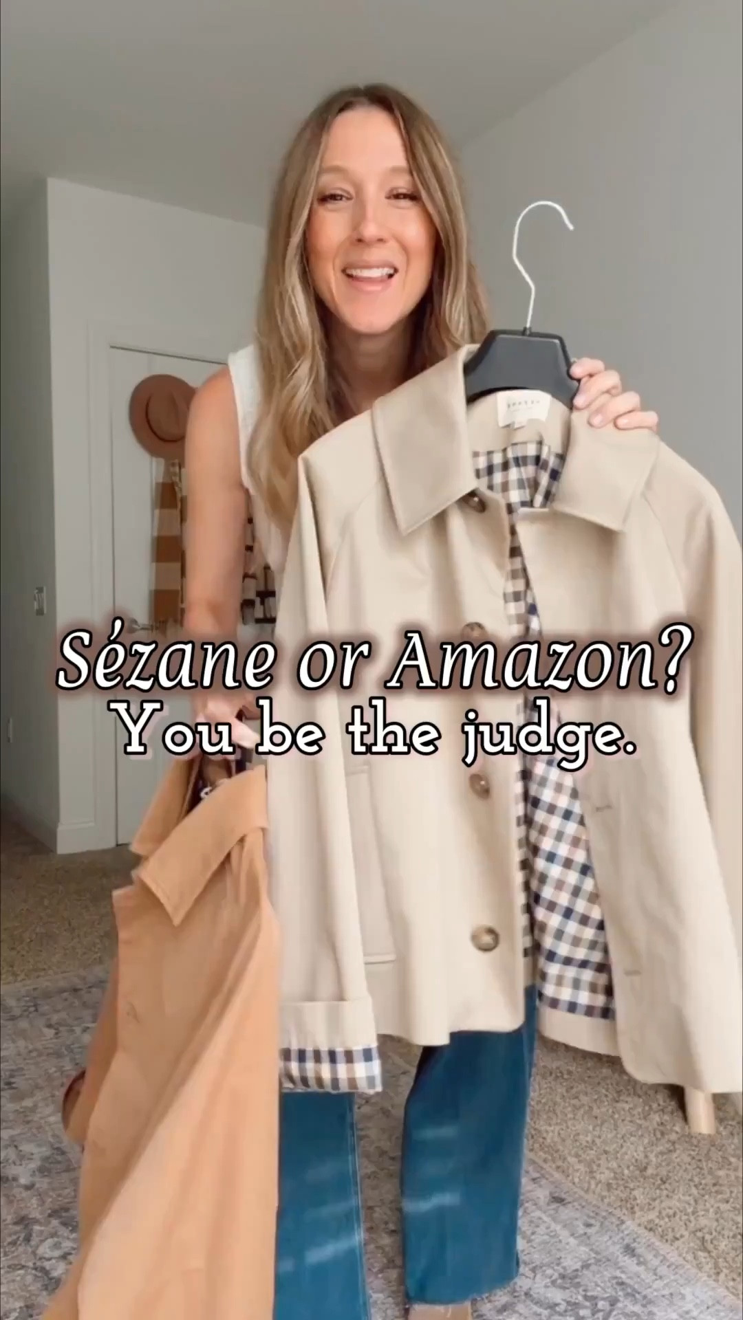 Spring jacket showdspring
I have both jackets-  but can you tell which is which? If you’re into luxe neutrals, you’ll love how both of these elevate denim and wide-leg pants. I’m sharing the pros and cons of each! 

Amazon spring jacket, spring layering pieces, chic spring jackets, jackets that elevate jeans, fall wardrobe essentials, 40+ style, comfy but elevated

#LTKOver40 #LTKSaleAlert #LTKSeasonal