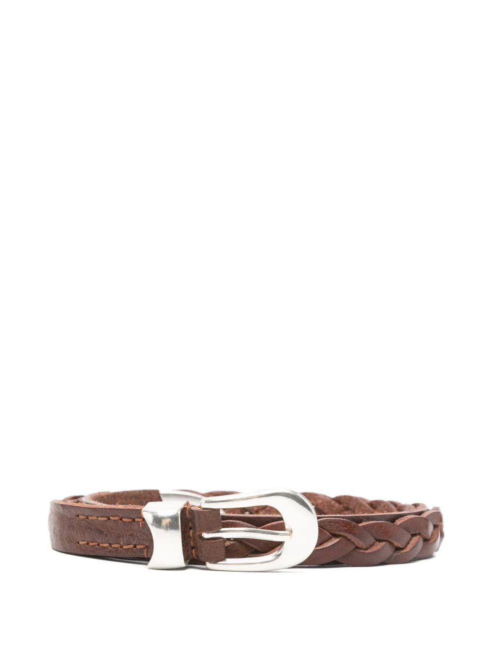 OUR LEGACY braided belt - Brown | Farfetch Global