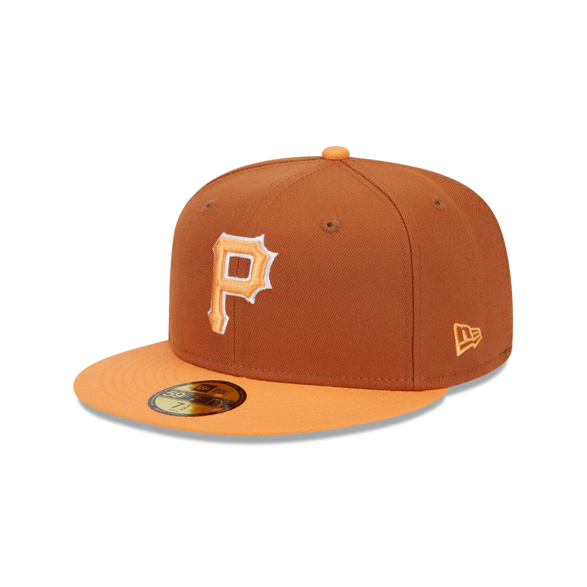 Pittsburgh Pirates Color Pack Earthy Brown 59FIFTY Fitted Hat | New Era (US)