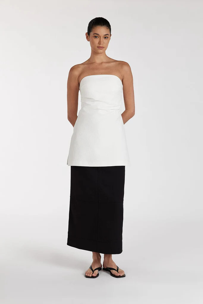 JAC BLACK MIDI SKIRT | DISSH