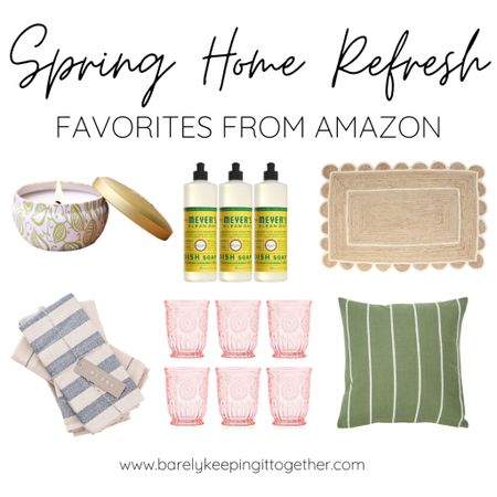 Spring into a fresh new look for your home with these amazing Amazon finds! 🌸🌿 From bright accent pillows to stylish organizational pieces, these items will give your space a total refresh. Shop now and enjoy a renewed sense of comfort and joy in your home! 🛍️✨ #AmazonHome #SpringRefresh #LikeToKnowIt

#LTKSeasonal #LTKhome #LTKfamily