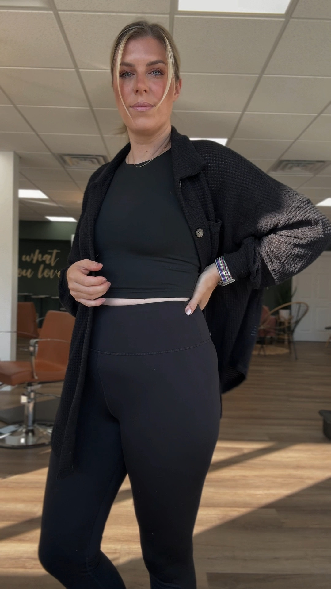 When you’re tired you just want to be comfy. Loving this all black casual fit 🖤

#LTKFindsUnder50 #LTKStyleTip #LTKMidsize