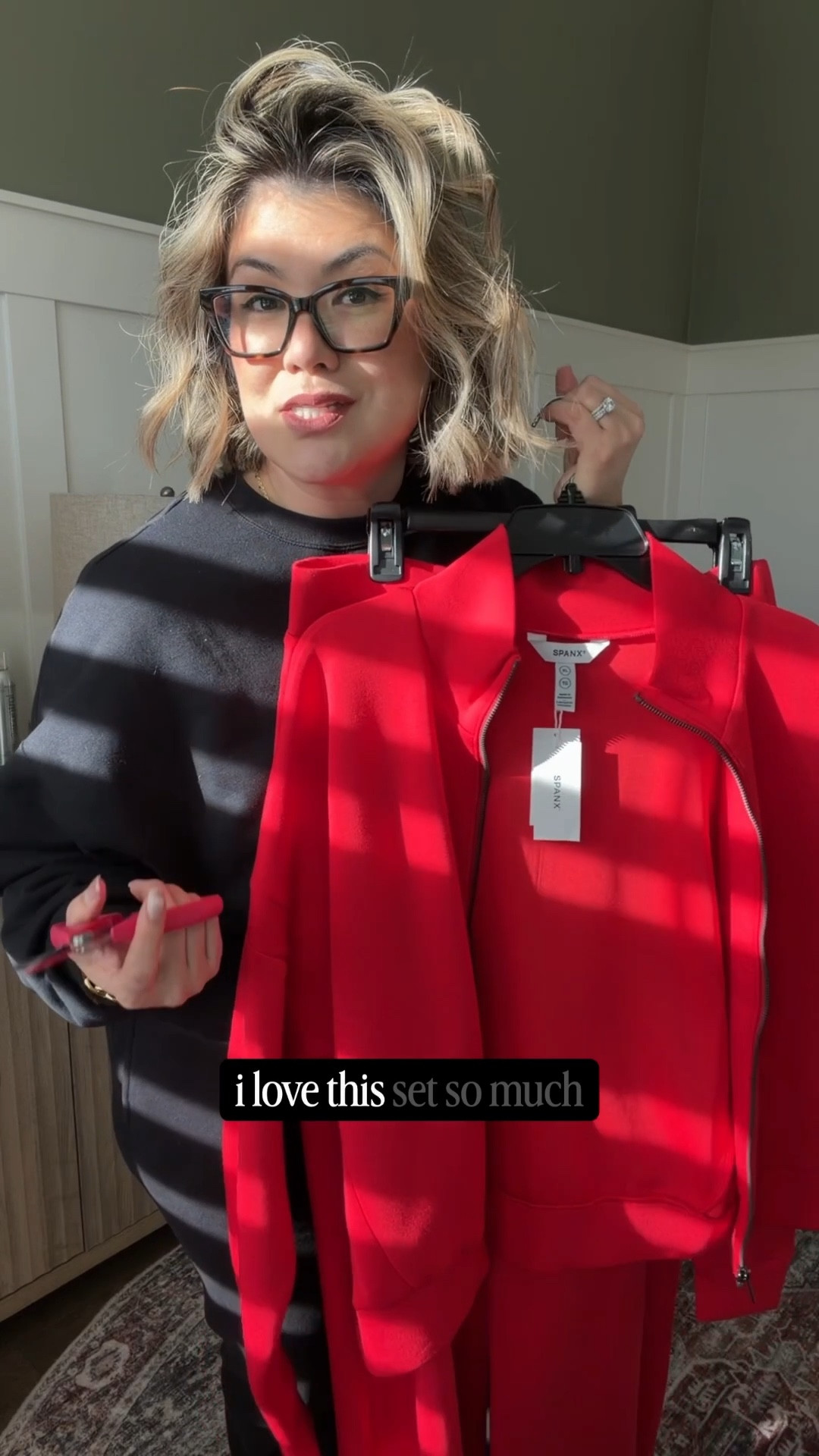 I’m wearing an XL in both the top and bottom. I went with the regular inseam on this one and it works with platform sneakers. The next set, I’m going to try out the petite. I’m 5’5 for reference and between a size 12/14.  

#LTKootd #LTKSaleAlert #LTKOver40