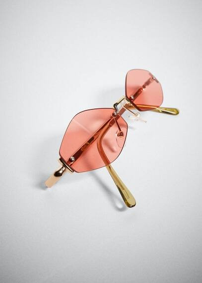Rimless sunglasses pink - Teenage girl - One size - MANGO TEEN | MANGO (UK)