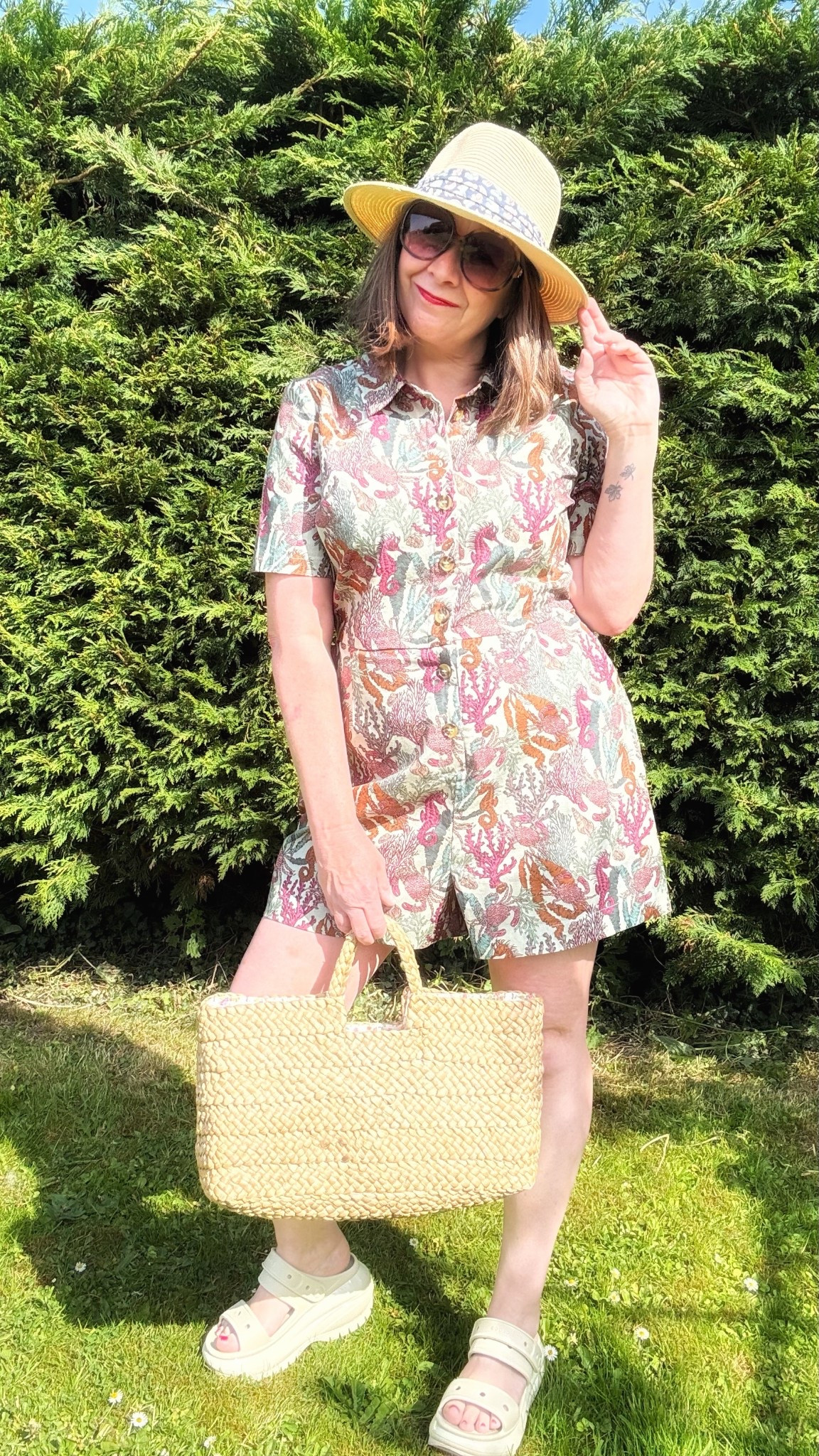 Playsuit for beach days vacations and garden days 

#LTKuk #LTKsummer #LTKmidsize