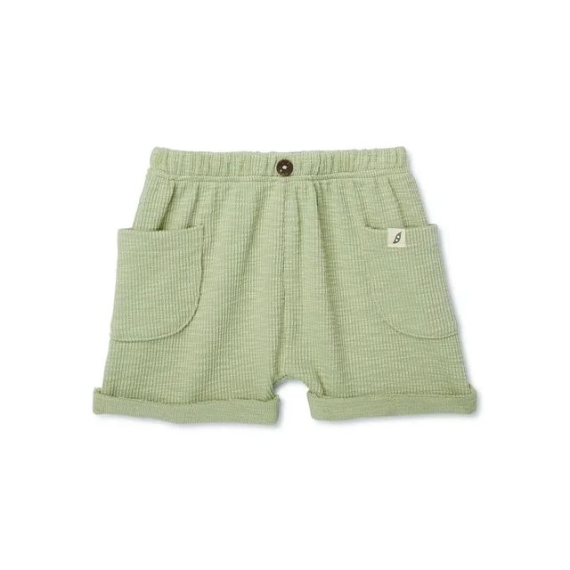 easy-peasy Baby Solid Knit Shorts, Sizes 0-24 Months | Walmart (US)