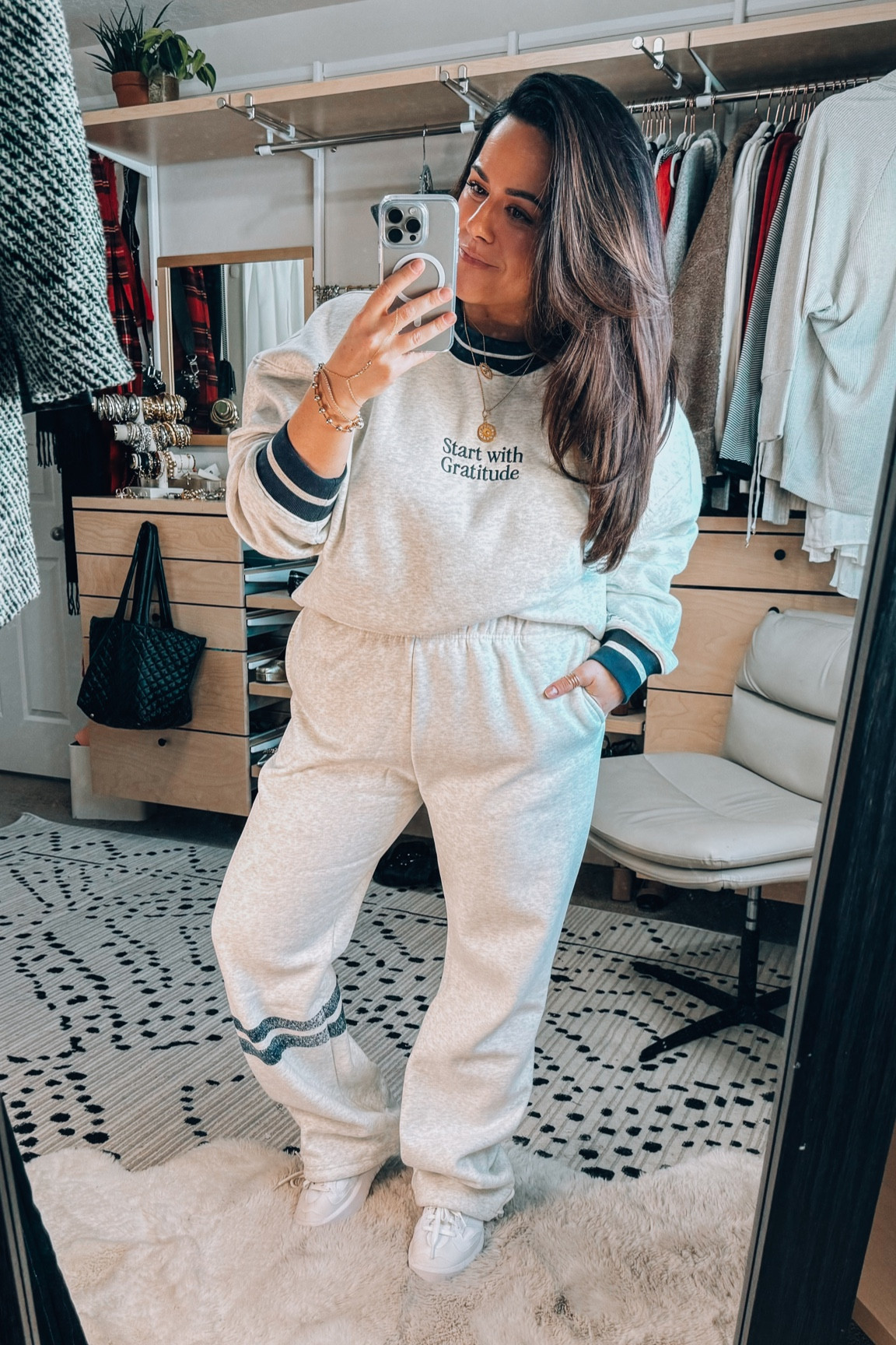 Obssssed with this matching set and Brand! Wearing a l/xl 
My fave necklaces: code taryntrulyy

#LTKSeasonal #LTKmidsize #LTKstyletip