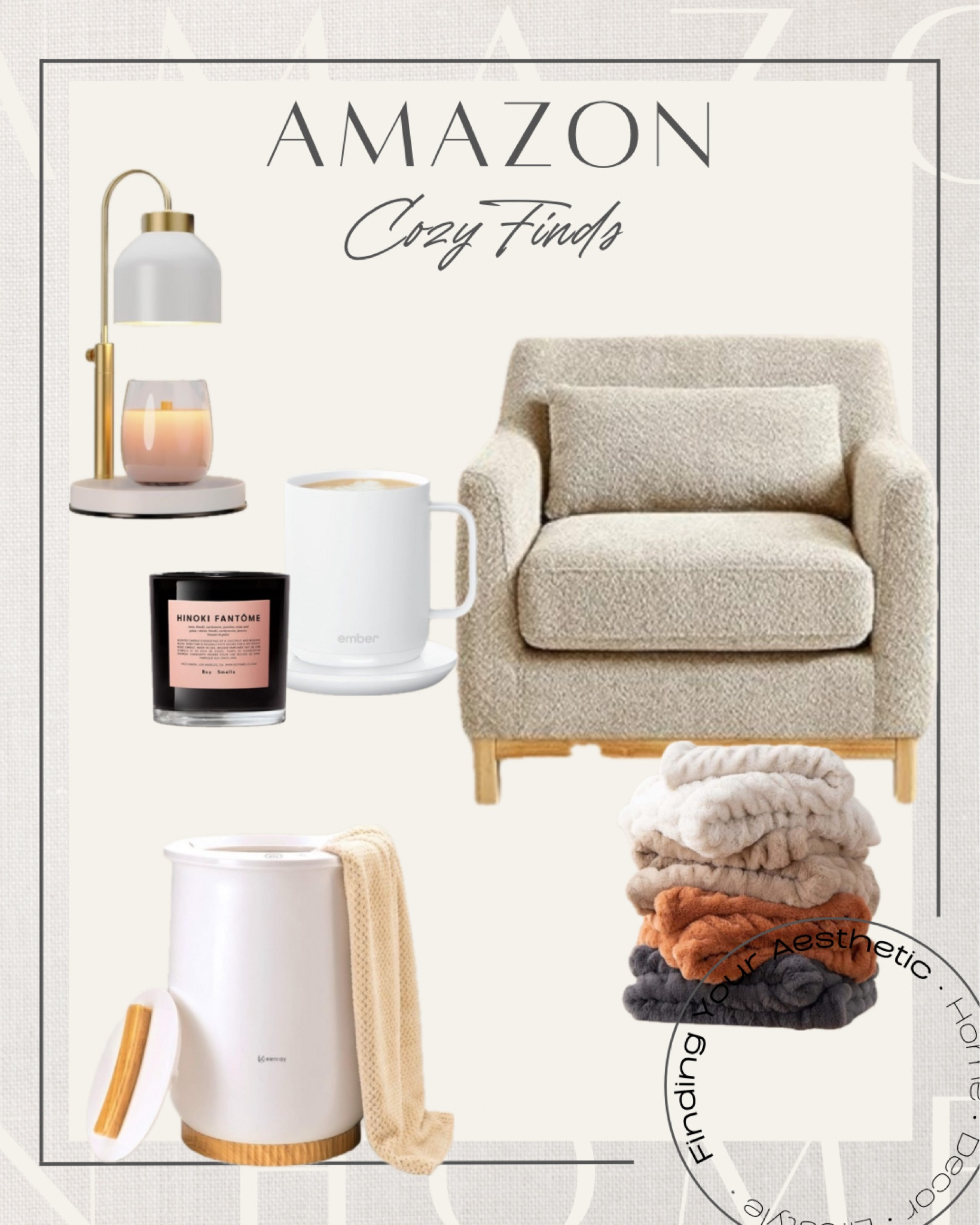Amazon cozy winter home finds 

Boucle accent chair // cozy accent chair // scented candle winter // candle warmer // towel warmer for bathroom // cozy throw blankets // Amazon deals 

#LTKSaleAlert #LTKSeasonal #LTKHome