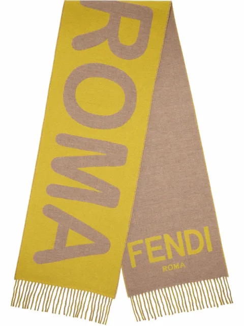 Fendi Fular Con Logo Estampado - Farfetch | Farfetch Global