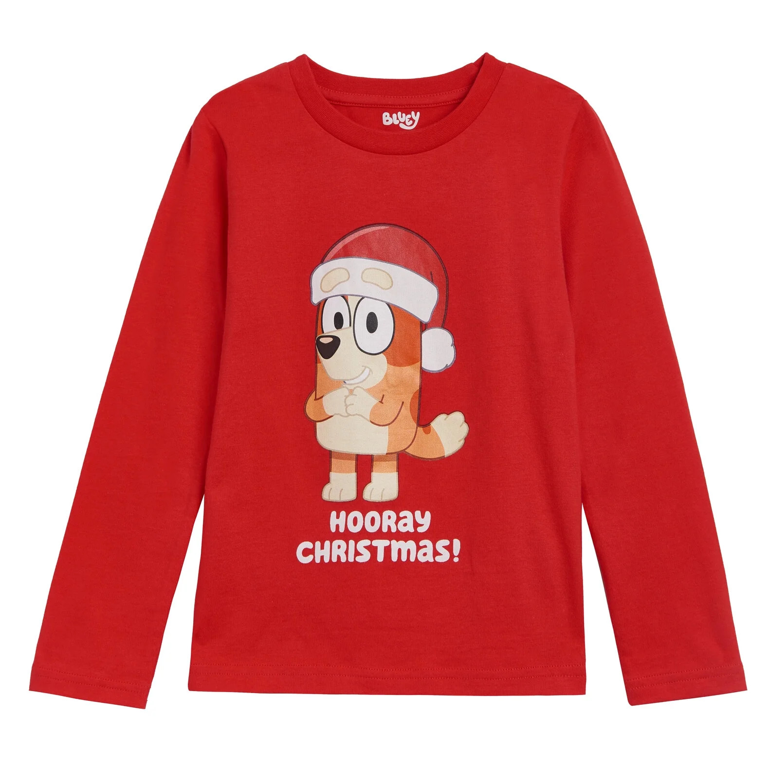 Bluey Bingo Christmas Matching Family Long Sleeve T-Shirt Toddler to Big Kid | Walmart (US)
