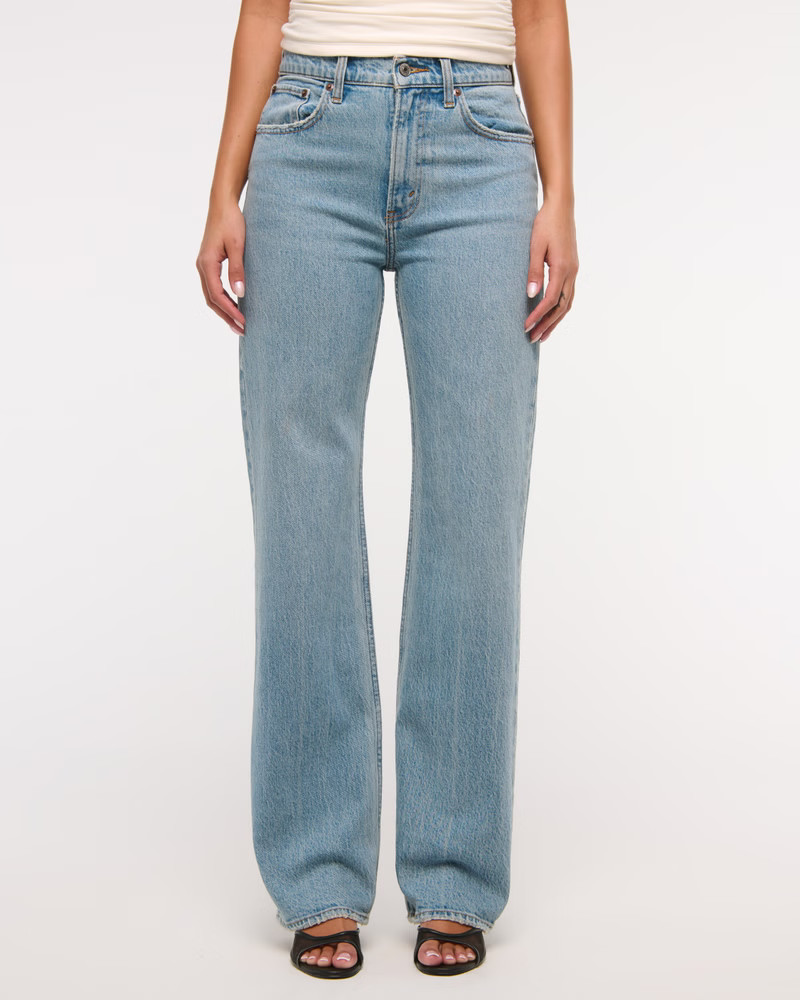 High Rise 90s Relaxed Jean | Abercrombie & Fitch (US)