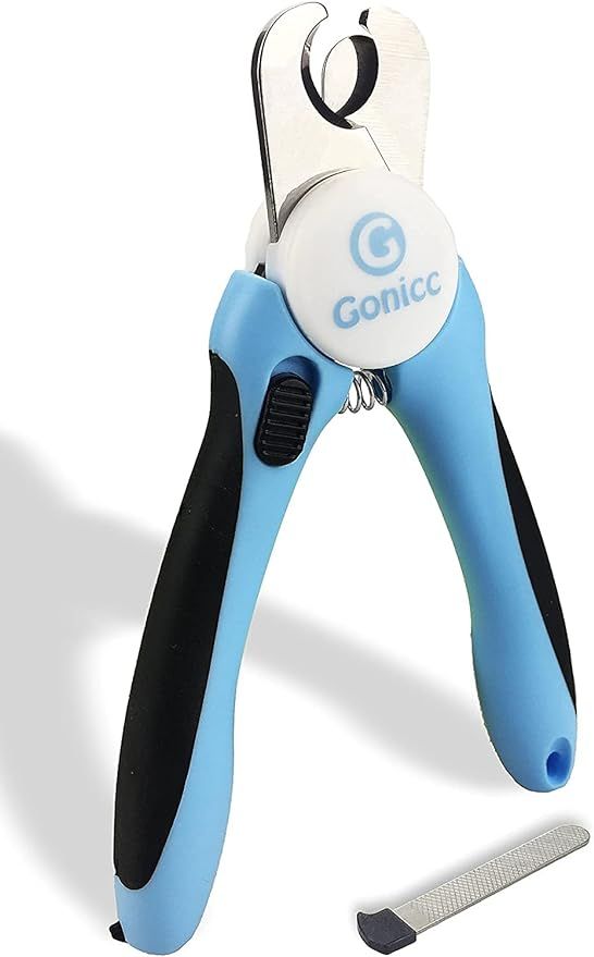 gonicc Dog & Cat Pets Nail Clippers and Trimmers - with Safety Guard to Avoid Overcutting, Free N... | Amazon (US)