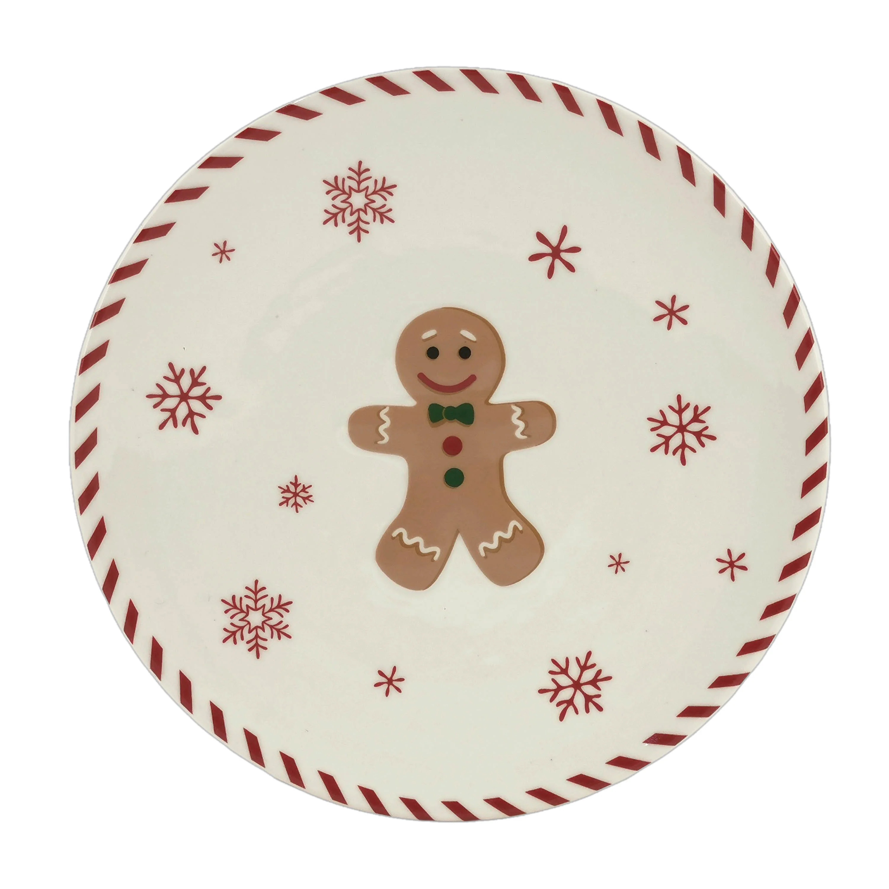 Holiday Time Multicolor Ceramic 4 Pack Icon Appetizer Plates | Walmart (US)