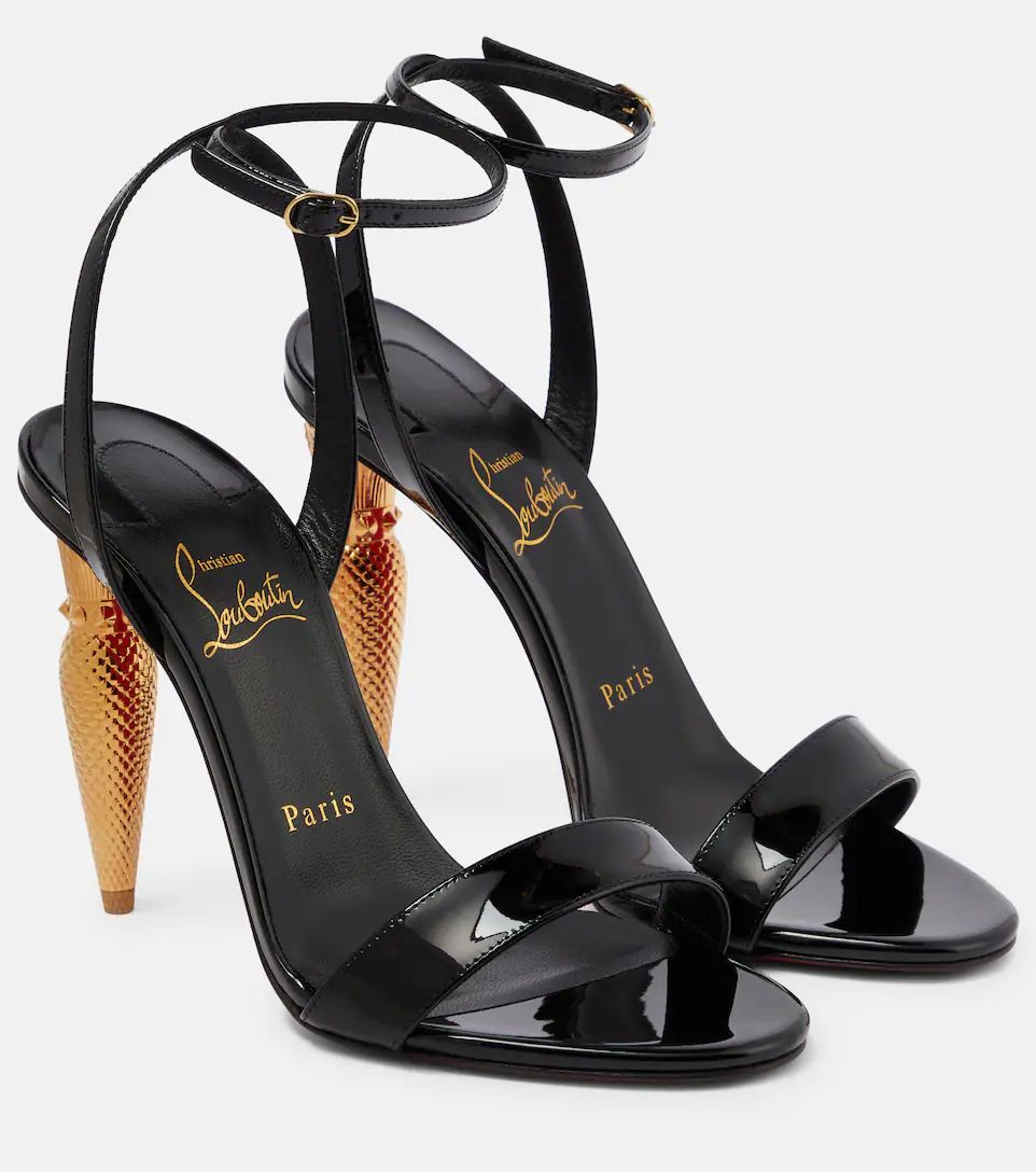 Lipqueen 100 patent leather sandals | Mytheresa (US/CA)