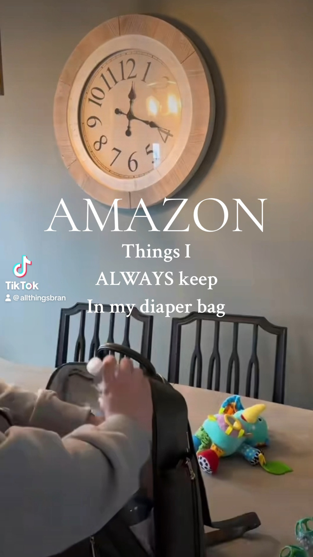 Amazon things I ALWAYS keep in my diaper bag to make my life easier!! #baby #babyregistry #newmom 

#LTKbump #LTKfamily #LTKbaby