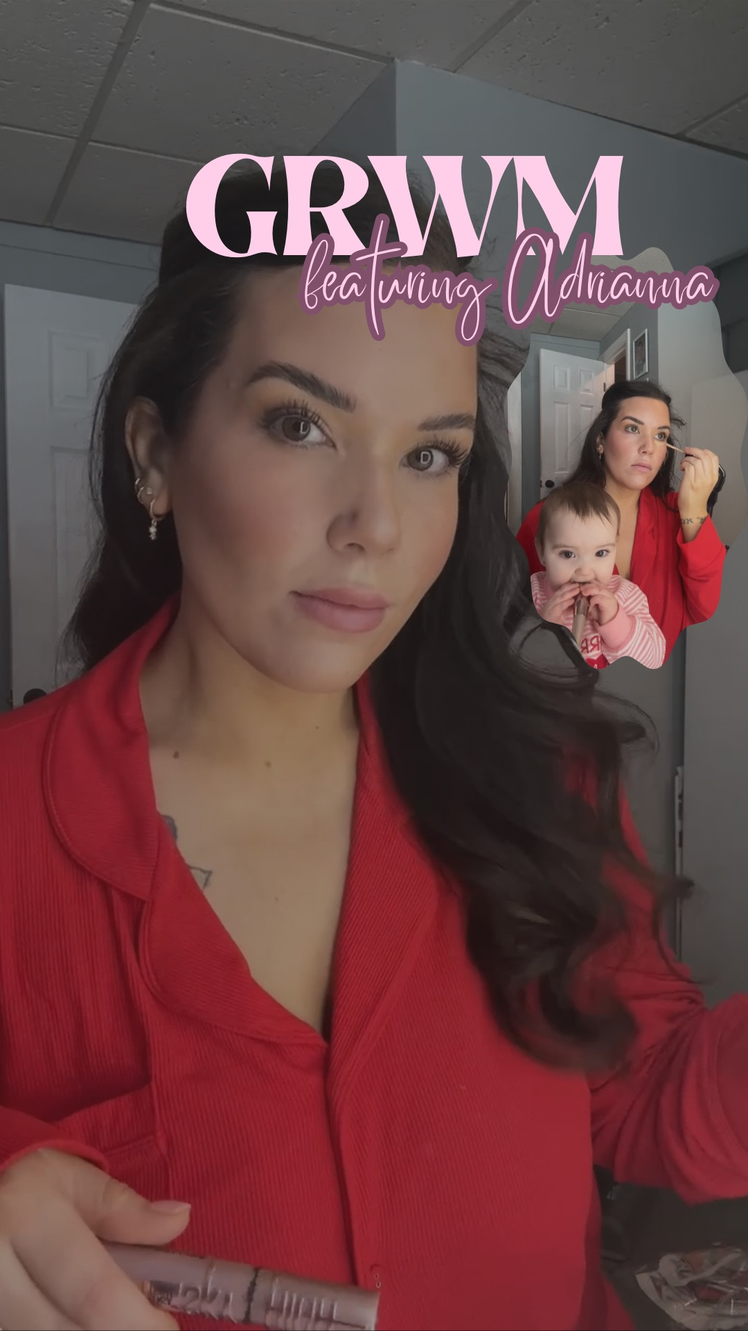 So like do you guys get ready alone or is it a team effort for you too? 😅🩷👶🏻

#grwmmakeup #heatlesscurlsovernight #grwmmomedition #grwmroutine #grwmfortheday

#LTKmomlife #LTKgrwm #LTKmorningroutine