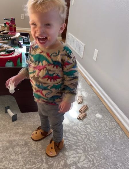 New brown dog slippers get me this excited too! Also a great idea to pair with a dog Halloween costume for the littles! Toddler Boys Girls Soft Plush Slippers Cartoon Cute Animal Warm House Shoes 

#LTKfindsunder50 #LTKSeasonal #LTKkids