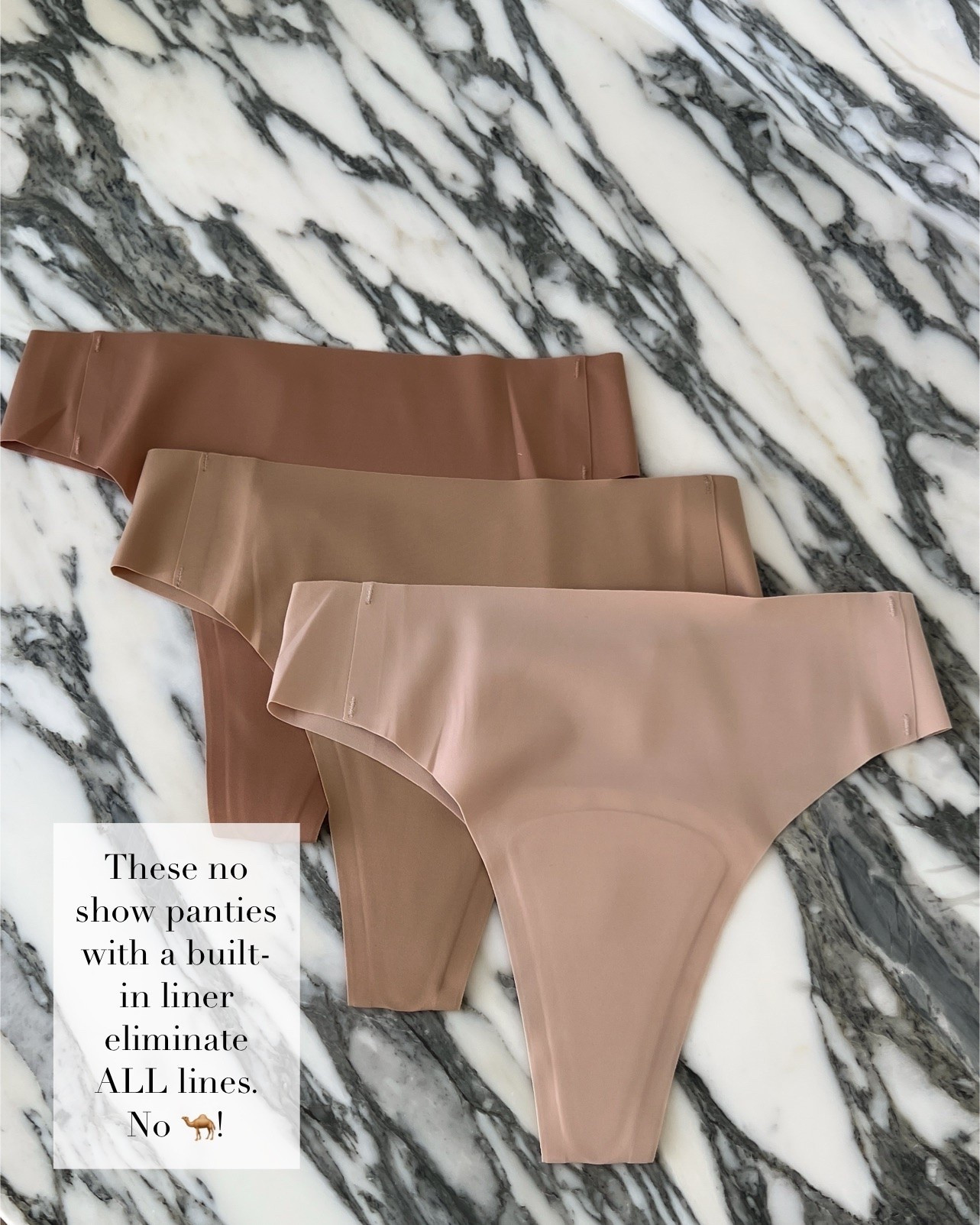 My favorite under garments 
These panties are my favorite to wear underneath leggings and white trousers. They come with a built in liner, and eliminate all lines - no camel toe!

#LTKSaleAlert #LTKOver40 #LTKmomlife