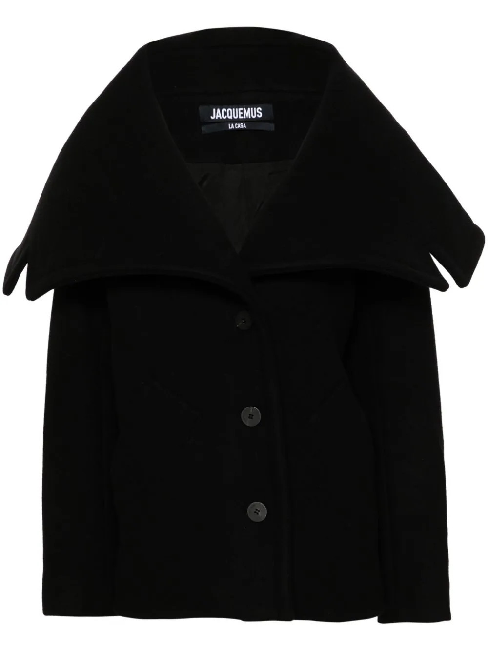 Jacquemus Le Caban Caruso jacket - Black | Farfetch Global