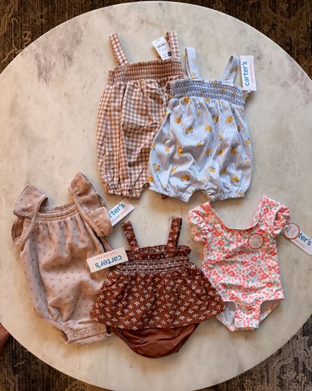 Babygirl target haul!🙌🏼 couldn’t help myself with these little outfits. They’re all like $8-$10!!! They’re just soooo cute 🥹

Babygirl outfits, carters for target, target baby, target baby clothes, neutral baby clothes 

#LTKfindsunder50 #LTKbaby